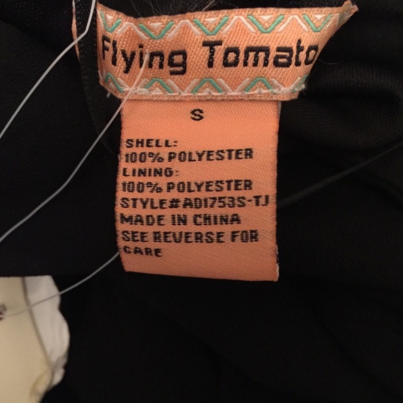 Flying Tomato Black Dress - Picture 7 of 7